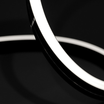 Black Silicone Neon Strip 2700K/3000K/3500K/4000K 24V Top Bending 5W/10W/15W
